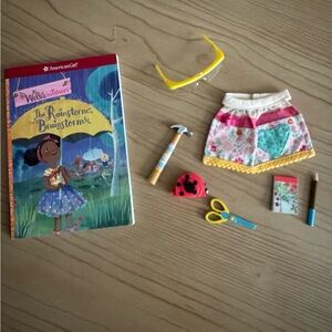 Wellie Wishers American Girl Make It Great Set & “The Rainstorm Brainstorm” Book